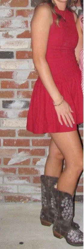 Princess Polly Red Dress Mini thumbnail 3