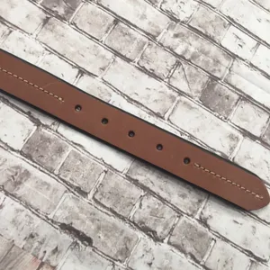 NWOT Women’s Tan Leather Belt thumbnail 4