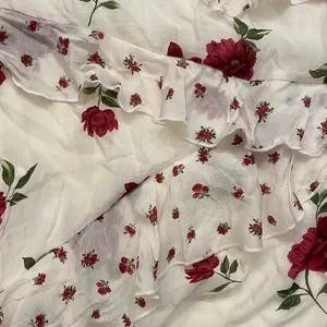 Y2K‎ Romantic Rose Floral Tiered Ruffle Maxi Dress Fairy Coquette S NWT thumbnail 7