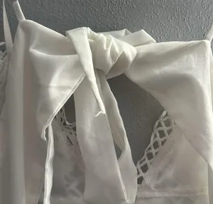 White sundress Size M thumbnail 3