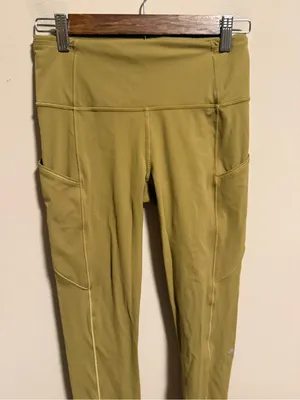 Lululemon Fast and Free High-Rise Tight 28" Non-Reflective Suede Grape Leaf- 6 thumbnail 4