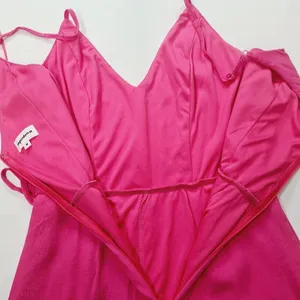 Superdown Karen Wrap Romper in Pink Medium thumbnail 10