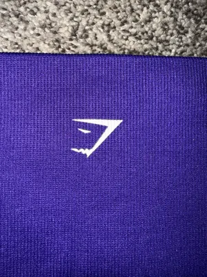 Gymshark Energy Seamless Cropped Leggings in Indigo Purple, Size Large thumbnail 5