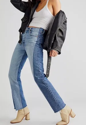 NWT Levi’s X Free People Spliced 501 Jeans thumbnail 1