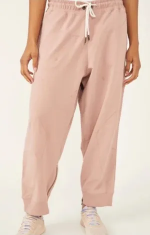 Free People Movement Nothing But the Sweats Jogger Pants Size Extra Small Pink‎ thumbnail 1