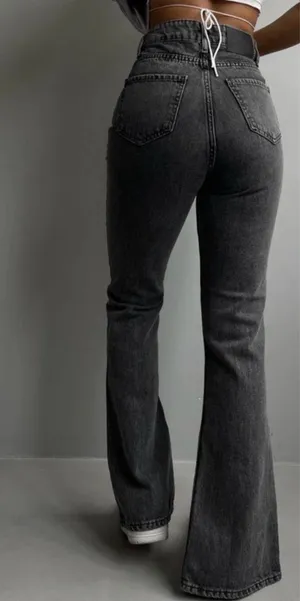 PIRAL Gray Jeans Size XS thumbnail 2
