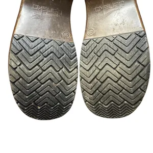 Dansko Clogs Shoes Womens Size 9.5 EU 40 Brown Leather‎ Tassel Slip On Comfort thumbnail 10