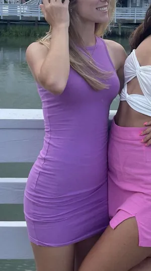 Wild Fable Purple Fitted Dress thumbnail 2