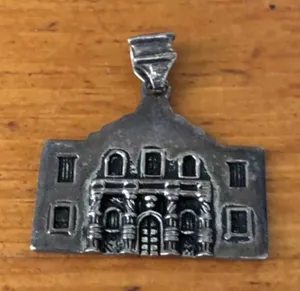 Navika The Alamo San Antonio Texas Sterling Silver 925 Pendant Charm thumbnail 1