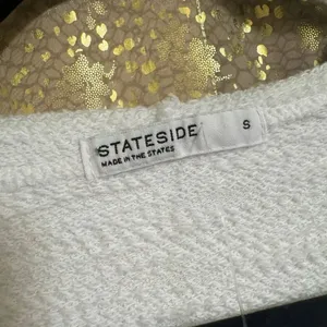Stateside Women's White Hooded Soft Cotton Bath Robe Small NWT thumbnail 3