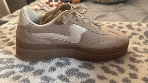 Lucky Step Platform Shoes Tan Size 9 thumbnail 5