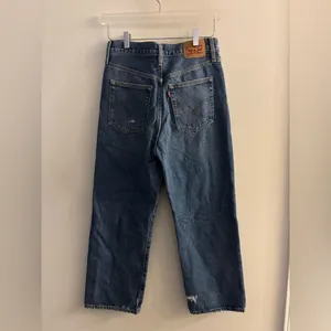 Levi's Distressed Ribcage Straight Ankle Jeans Size 29 thumbnail 2
