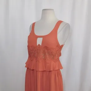 NEW!! FOR LOVE AND LEMONS Sienna Dress Lace Keyhole‎ Mini Party Romantic Small thumbnail 5