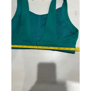 Fabletics Sports Bra‎ Medium Impact Teal Green Activewear Workout Top thumbnail 4