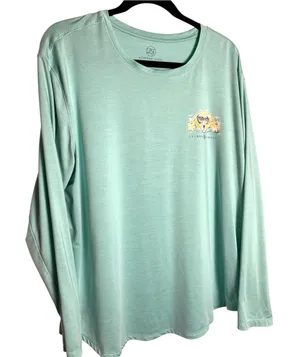 Lauren James Women’s XL Shady Dog Graphic Long Sleeve Performance Shirt thumbnail 1