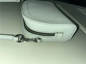 Marc Jacobs Storm Grey Leather Mini Crossbody Bag thumbnail 7