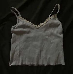 Brandy Melville Baby Blue Lace Tank thumbnail 1