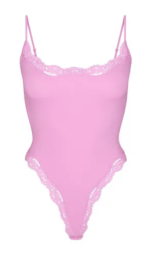 NWT (G14) SKIMS Everybody fits cami lace cami bodysuit PETAL SIZE L thumbnail 1