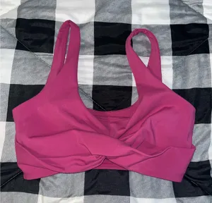 L*Space Active pink sports bra in a L #activewear #fitness thumbnail 1