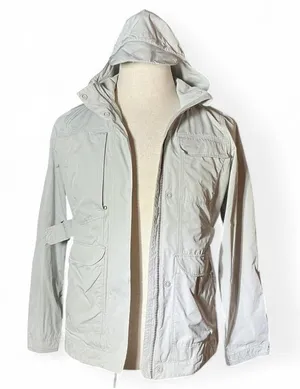 Royal Robbins Womens XS Gray Hooded Safari Utility Jacket‎ Mesh Lined Gorpcore thumbnail 1