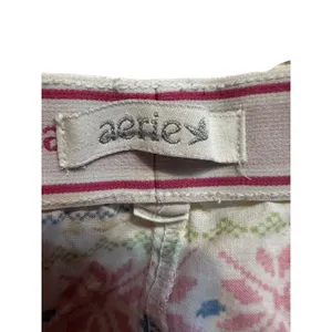 Aerie Fair Isle Print Pajama Shorts Women’s Small‎ Cotton Modal Lounge thumbnail 2