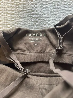 Layere Organic Cotton Espresso Brown Cami thumbnail 3