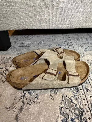Birkenstock Arizona Suede Sandals Taupe thumbnail 2