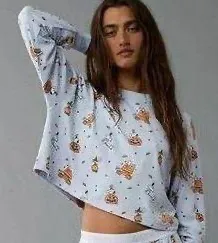 American Eagle Aerie Snoopy Sleep Shirt thumbnail 1