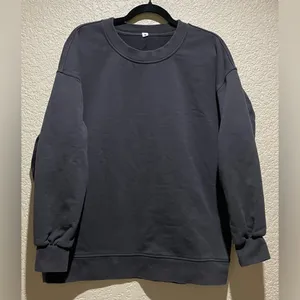 Lululemon Perfectly Oversized Crew Neck Sweater Graphic Grey Size 8 thumbnail 5