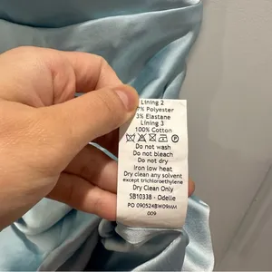 House of CB ‘Odelle’ Ocean Blue Strapless Mini Dress NWOT thumbnail 4