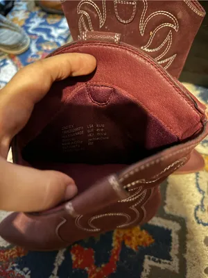 Cowboy boots Red Size 8.5 thumbnail 3
