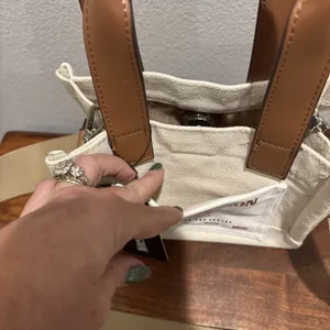 True Religion Crossbody Mini Tote Purse Shoulder Bag Adjustable Guitar Strap NWT thumbnail 12