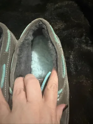 L.L. Bean Wicked Good Camp Moccasins Women’s Slippers Shearling Gray Size 8 M thumbnail 5