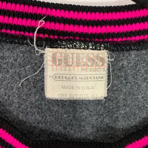 Vintage GUESS Crew Neck Sweatshirt Gray‎ Rainbow Logo 1989 - OS see measu… thumbnail 5