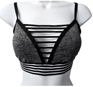 Victoria's Secret PINK Ultimate Sports Bra Size: Large Color: Black/Gray #activewear #workout thumbnail 1