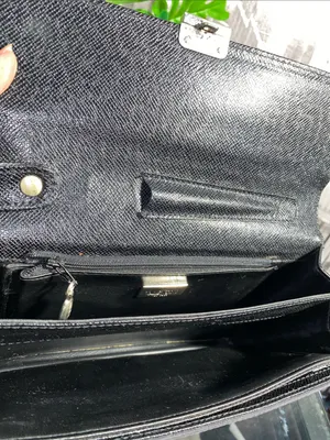 Authentic VALENTINO Black Leather and Nylon Bag thumbnail 12