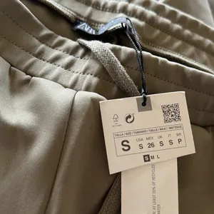 NWT Zara woman’s Side Stripe Retro Joggers Pants Green Small thumbnail 8