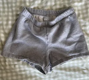 aritzia tna cozy grey sweat shorts thumbnail 1