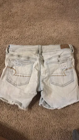 Light Wash American Eagle Shorts thumbnail 5