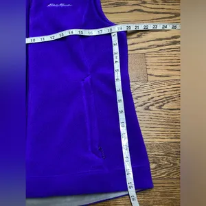 Eddie Bauer fleece vest Purple Size Large thumbnail 3