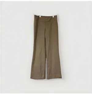 Banana Republic 2003 Y2K RN 54023 Beige Wool Blend Wide Leg Pants Women’s Size 4 thumbnail 2