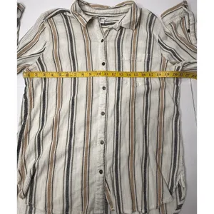 Sonoma‎ Goods for Life Women's Size L Boho Striped Business Casual Career Soft thumbnail 6
