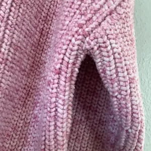 J.Crew Pink Knitted Cotton Blend Preppy‎ Casual College Crew Neck Sweater S thumbnail 7