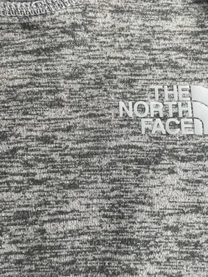 North Face Canyonlands Pullover Fleece Gray Cowl Neck with Zipper - XL thumbnail 5