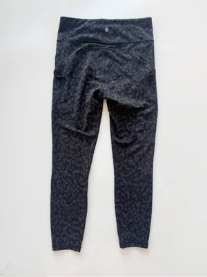 Lululemon Invigorate High-Rise Tight 25" Formation Camo Deep Coal Multi Size 8 thumbnail 7