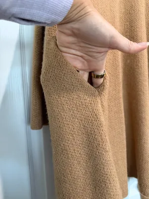 By Design Longline Open Cardigan Sweater Coat Camel Brown Size Medium thumbnail 7