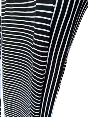 NWT EVEREVE CHARLIE Scoop Neck Pima Cotton Dress Stripe Large Retail $98.00 thumbnail 8