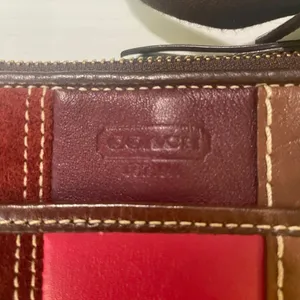 Coach Patchwork Brown Leather Suede Duffel Shoulder Bag Crossbody Purse Handbag thumbnail 3