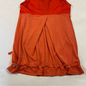 Lululemon Run Ta Ta Topper Tank in Love Red Orange‎ Sz 4 thumbnail 8