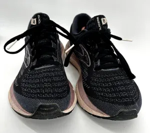 Brooks Glycerin 19 Road Running Shoe Athletic Workout Lace Up Black Pink 9B thumbnail 5